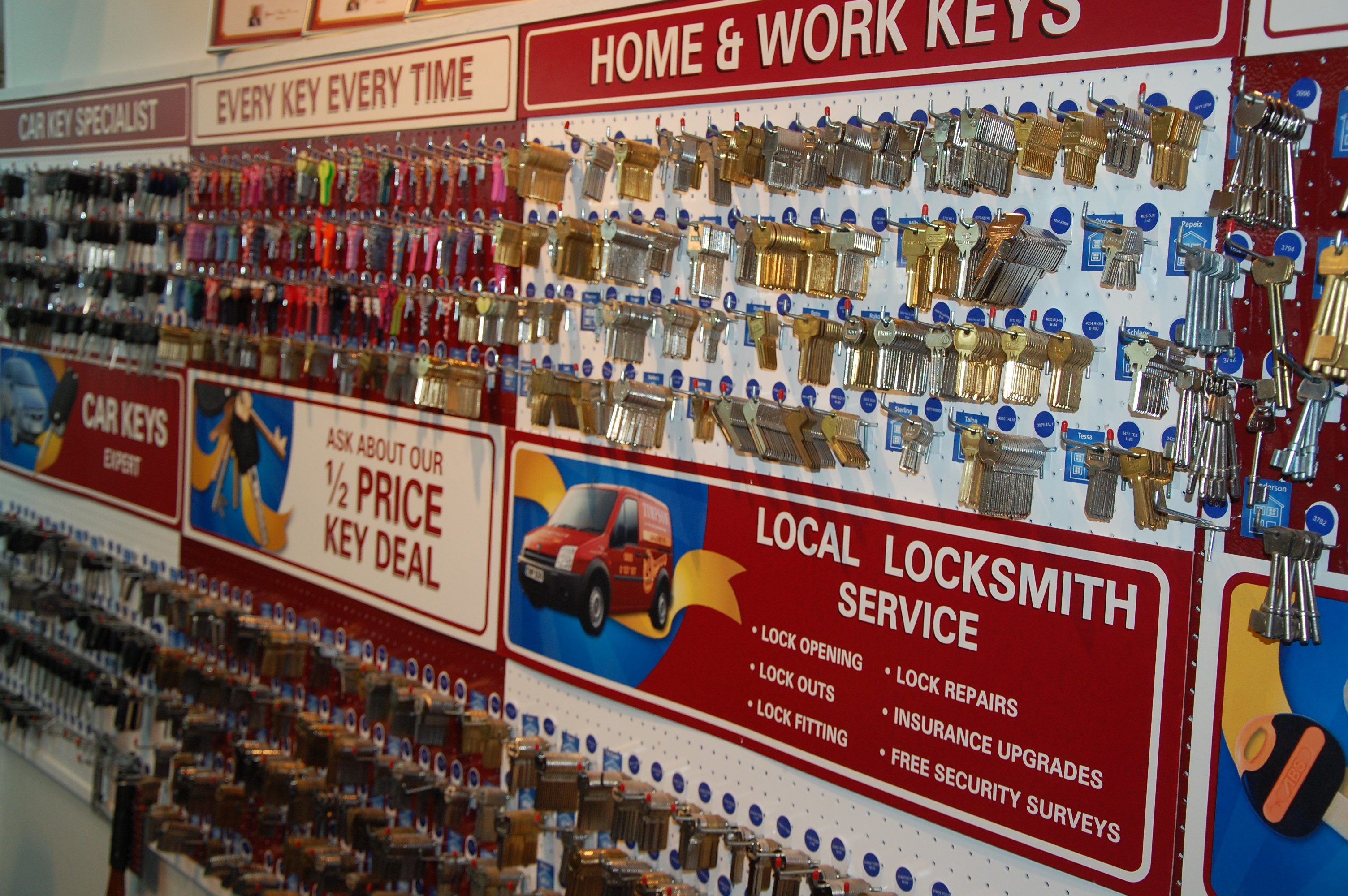 Key Cutting Services, Near Me, Birmingham - Geeves Dry Cleaners